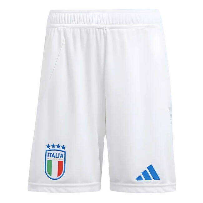 Low Value 2024-2025 Italy Home Shorts (White) - Kids Cute