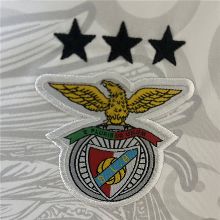 Benfica 2526 White Soccer Jersey Football Shirt - Official Replica