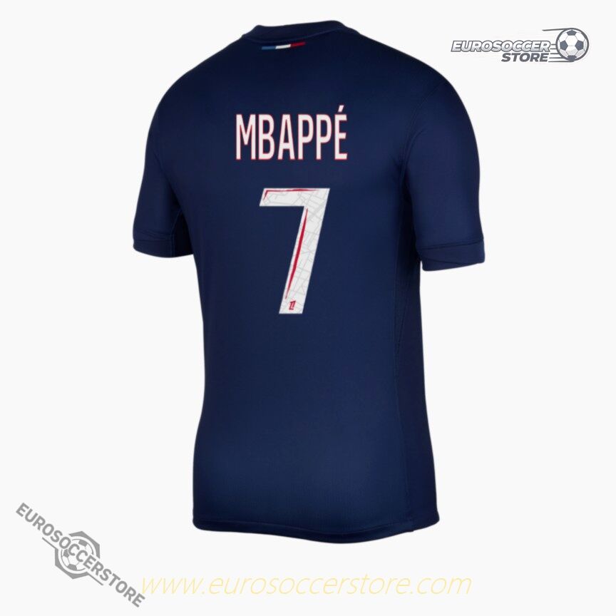 PSG's 24-25 Season Champions League Final Version Jersey with MBAPPÉ's Number 7