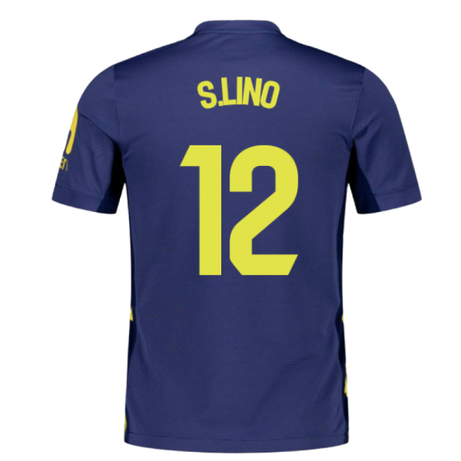 2025-2026 AM Away Football Shirt (S.Lino 12) UV Protection