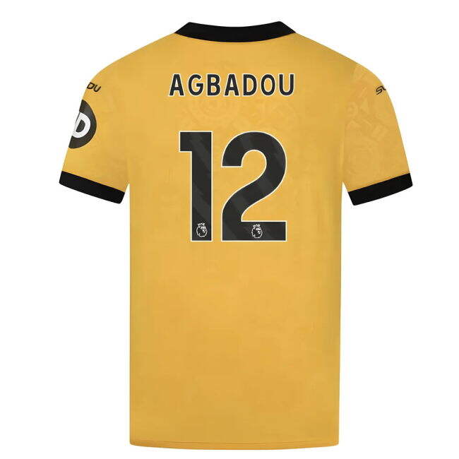 2025-2026 Wolves Home Retro Jersey Best Value Classic Agbadou 12#189