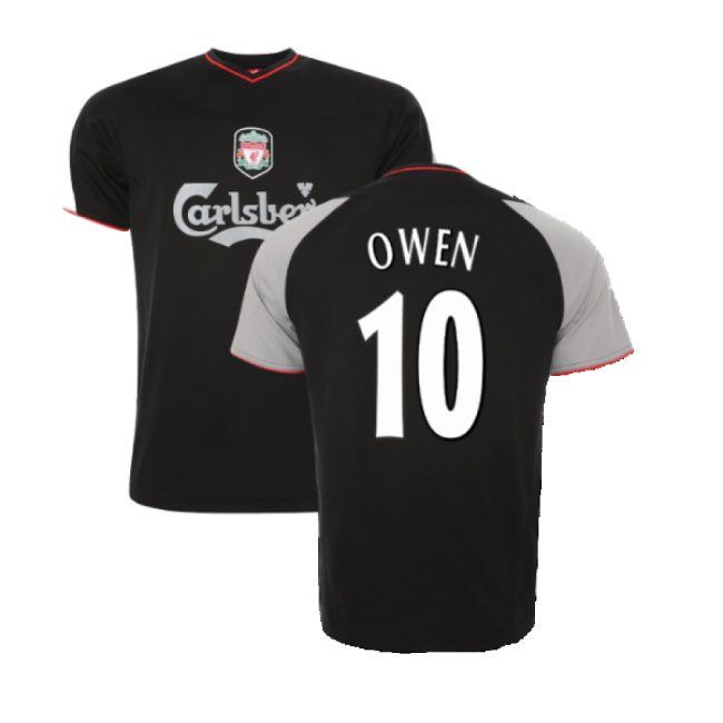 Authentic Liverpool 2002-2003 Liverpool Away Retro Shirt (Owen 10)