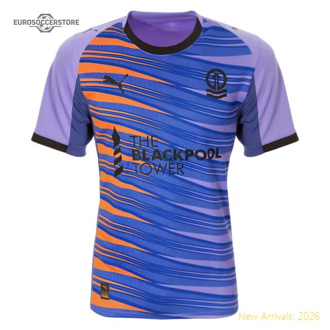 Outstanding 2025-2026 Blackpool Third Shirt - Match Day Jersey