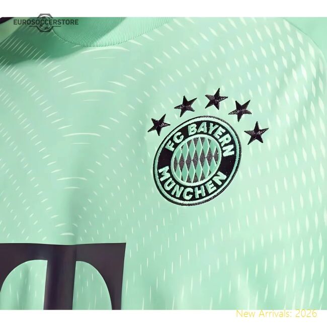 2025-2026 Bayern Munich Home Goalkeeper Shirt (glory Mint)