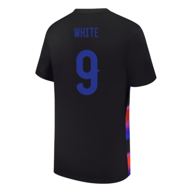 Affordable 2025 England Womens Team Away Shirt (Kids) (WHITE 9) Cute