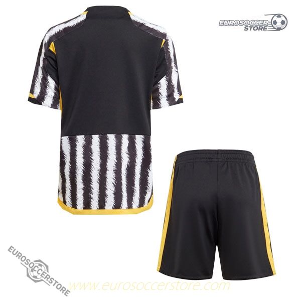 Children's Replica Home Jersey Set for Juventus 23-24 Season