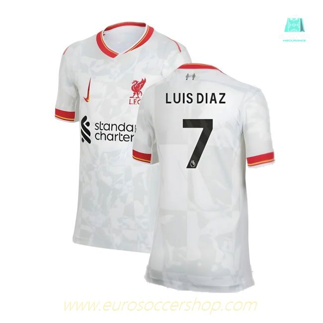 2024-2025 Liverpool Third Shirt (Kids) (Luis Diaz 7)