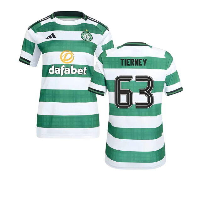 Committed Celts Tierney #63 Top Tier 2024-2025 Season Shirt Legenda...