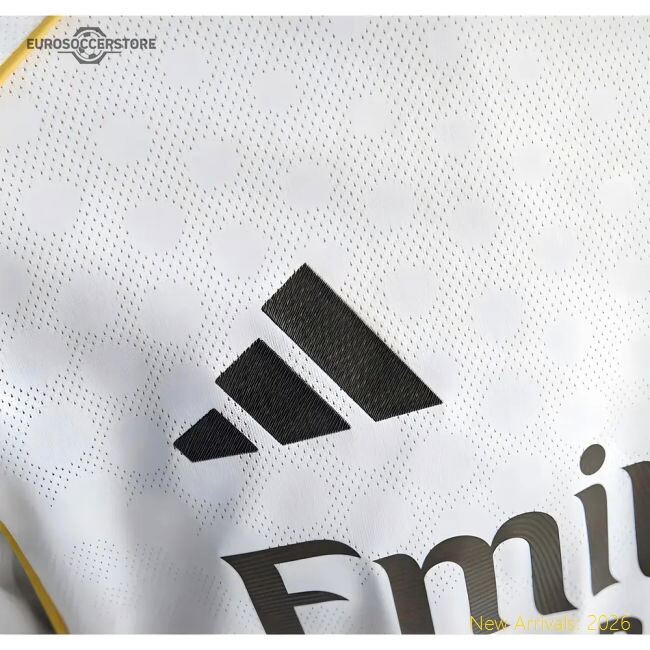 2025-2026 Real Madrid Home Premium Jersey Advanced Textile