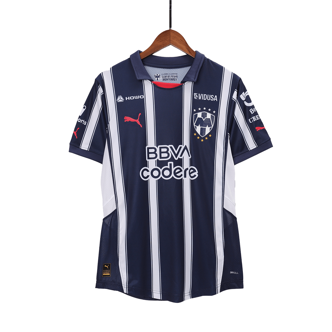 Player Version SERGIO RAMOS #93 Monterrey Home Soccer Jersey 2024/25Au