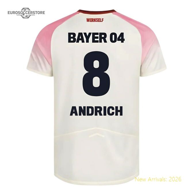 2025-2026 Bayer Leverkusen Alternate Jersey (kids) (andrich 8)