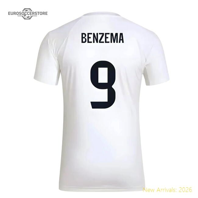 Real Madrid Benzema Pro-level Home Jersey Laliga Santander Drycell