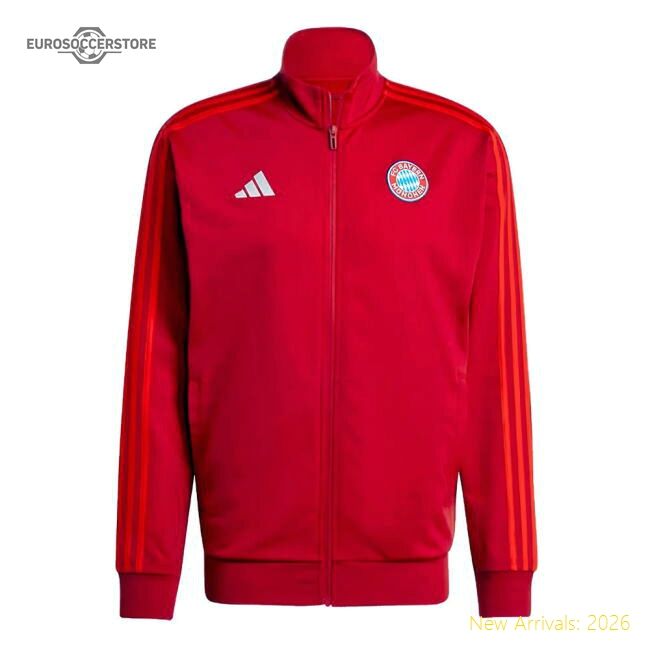 2024-2025 Bayern Munich Dna Track Top (red) - Collectors Item