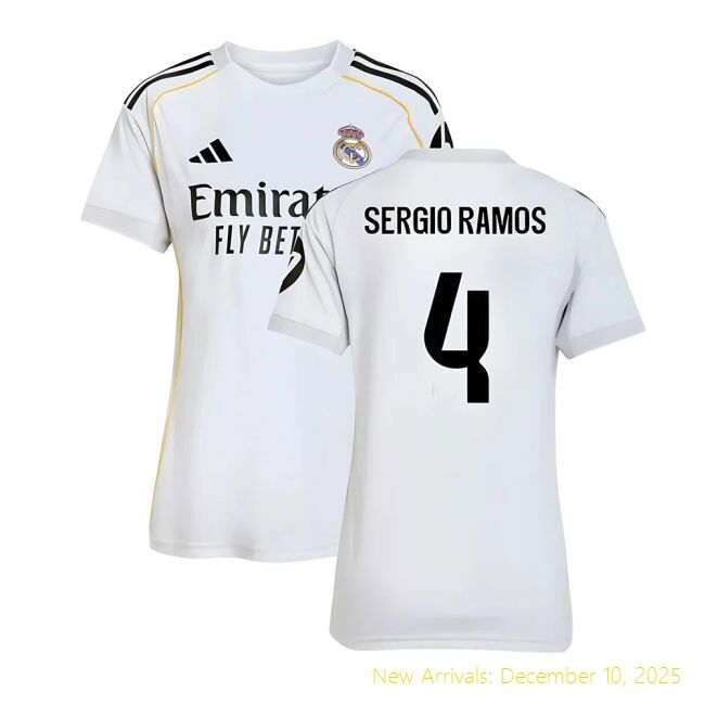 Real Madrid (rm) Home - Featuring Ramos - Football Shirt
