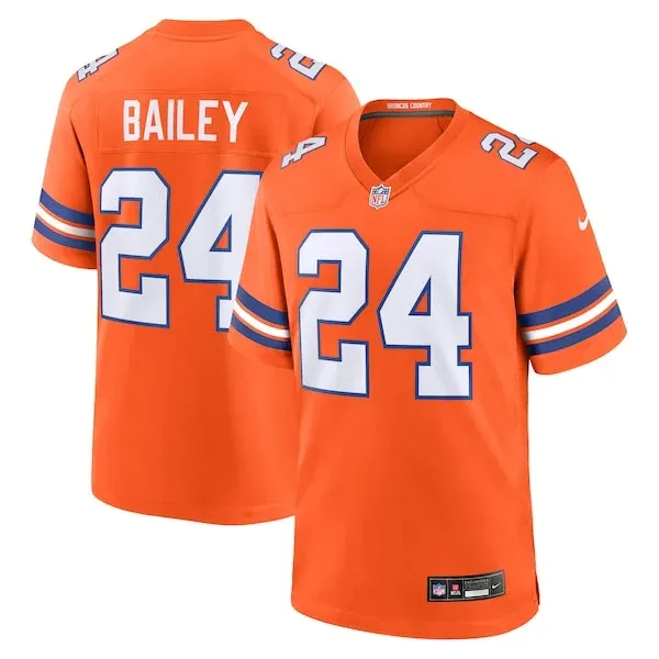 None Game NFL Jersey - Orange | High-Quality Football Apparel
