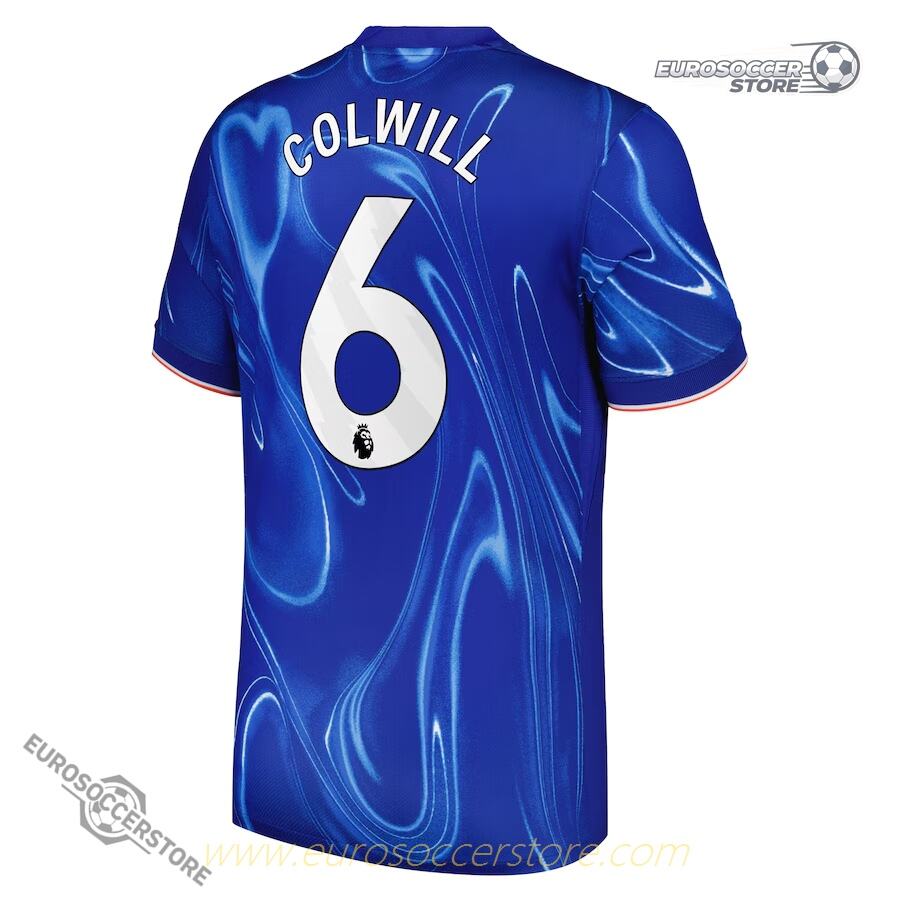 Chelsea 24-25 Home Jersey with Colwill 6