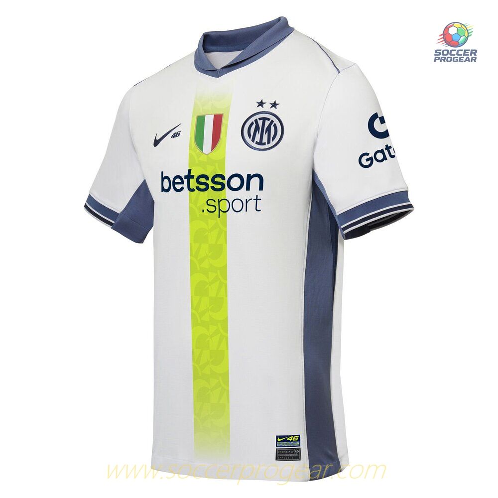 Inter Milan Away Youth Football Kit Soccer Football Shirt 2024-2025 Season Special Edition VR46