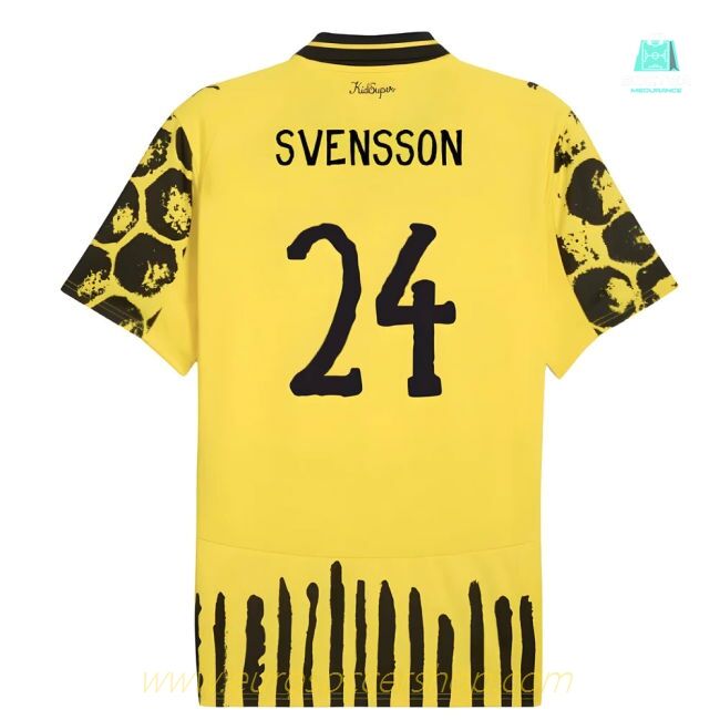 2025-2026 KIDSUPER x Borussia Dortmund CWC Home Shirt (Svensson 24)