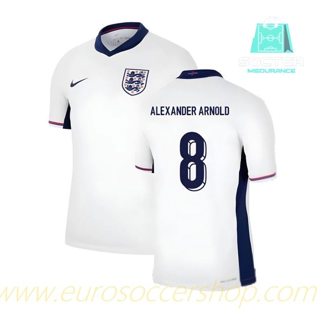 2024-2025 Season England NT Home Jersey (Alexander Arnold 8)