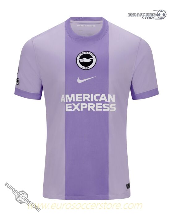 Brighton Hove Albion's Away Football Jersey for the 25-26 Season