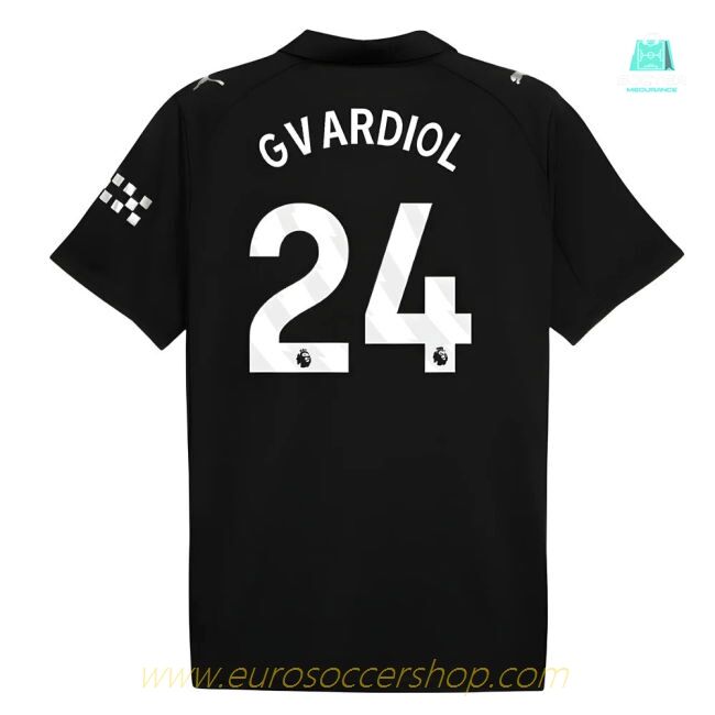 2025-2026 Man City Away Shirt (Gvardiol 24)