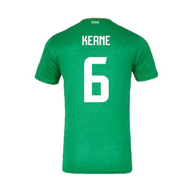 Low Cost 2024-2025 Republic of Ireland Home Shirt (Keane 6) Discount Campaign
