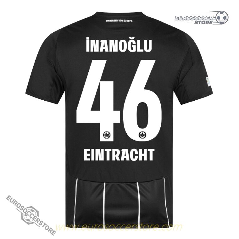 Eintracht Frankfurt Champions League İNANOĞLU 46 Jersey for the 25-26 season.