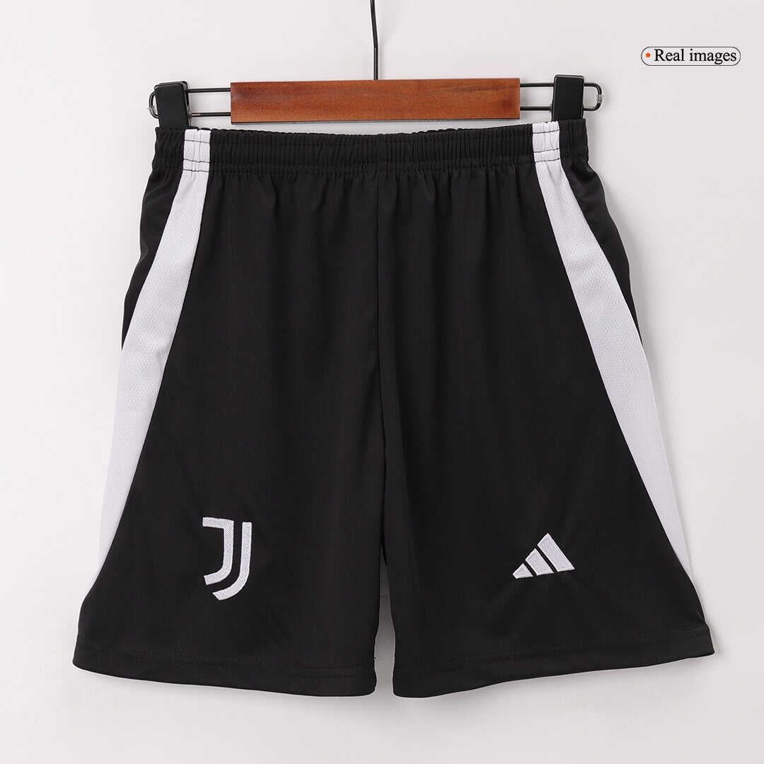 Kid's Juventus Home Soccer Jersey Kit(Jersey+Shorts+Socks) 2024/25Auth