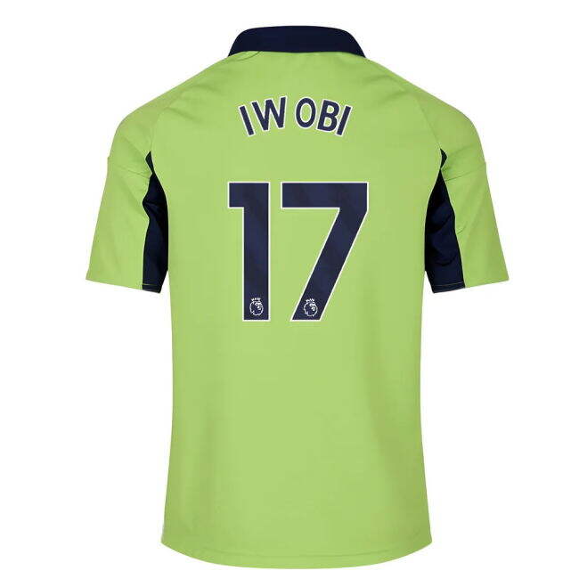2025-2026 Fulham Away Shirt - Kids (Iwobi 17)