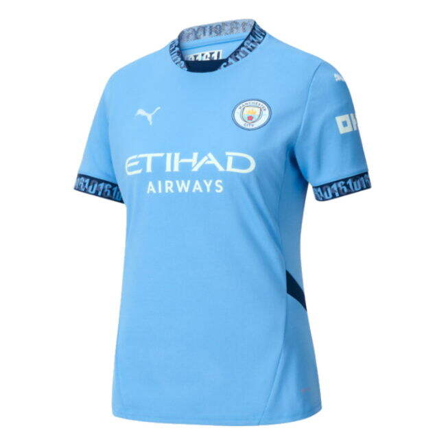Stylish Man City 2024-2025 Man City Home Shirt (Womens) for Game Day