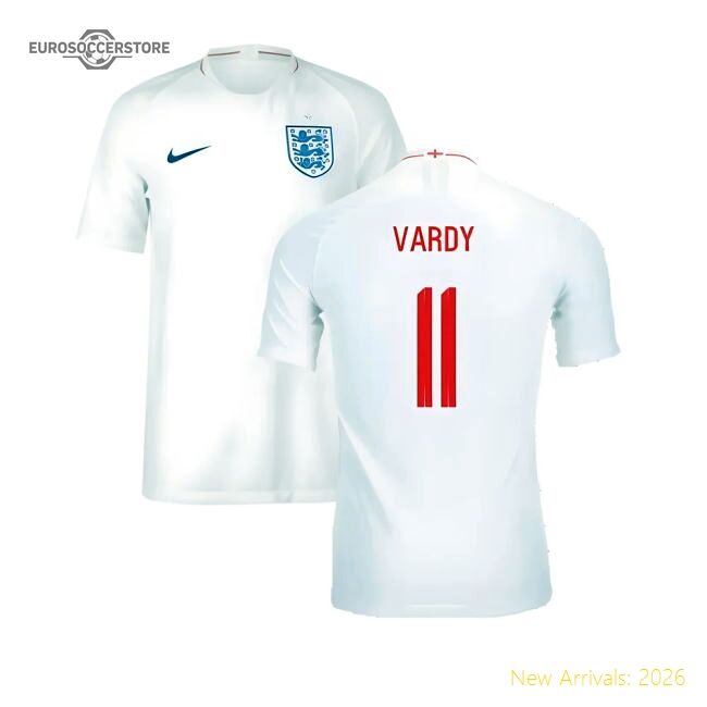 High-performance England 2018-2019 Official Home Jersey