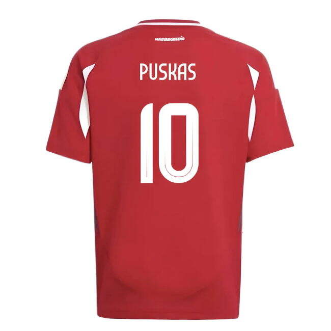 PUSKAS 10 Original 2024-2025 Hungary UEFA Home Strip (Kids)