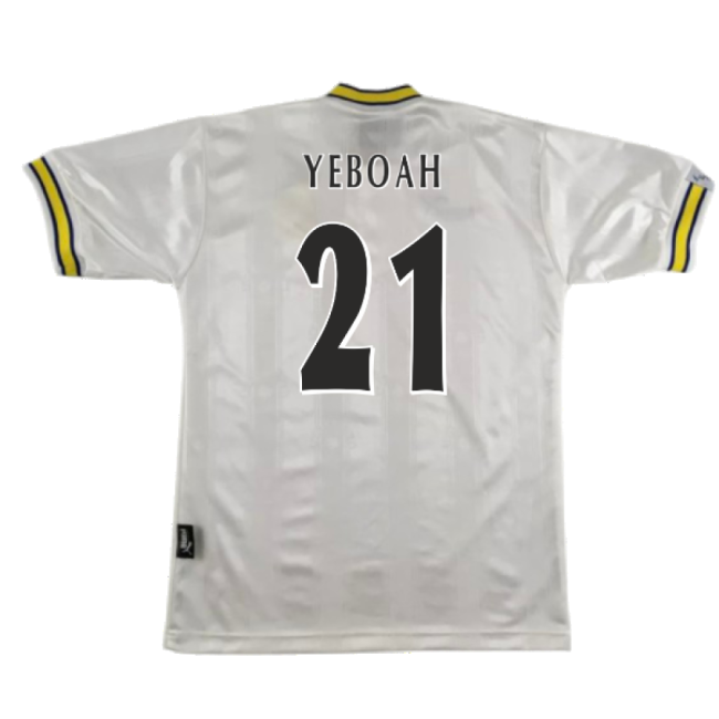 Adult Leeds United 1996-98 Home Shirt (L) (Mint) (Yeboah 21)