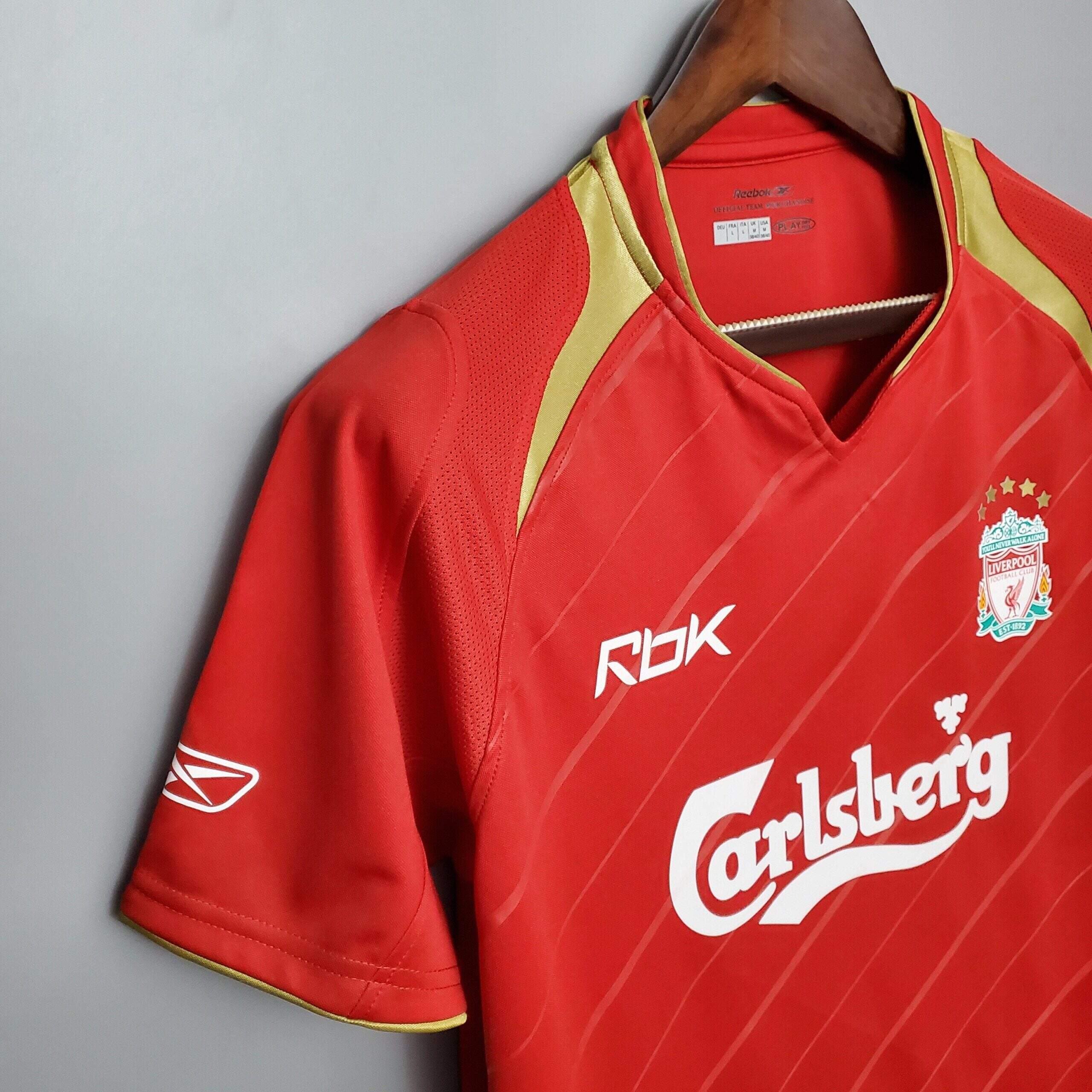 2005-2006 Liverpool Home kit