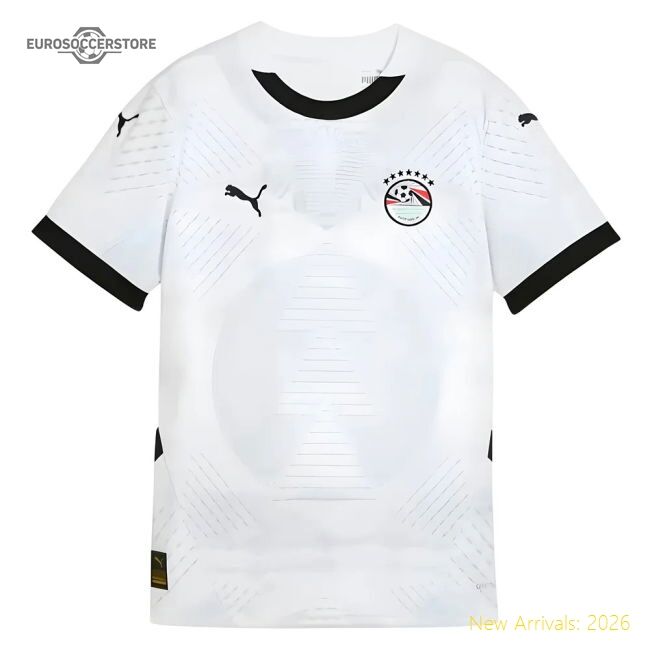 Egypt Kids 20242025 Away Shirt  Official 7years Retro