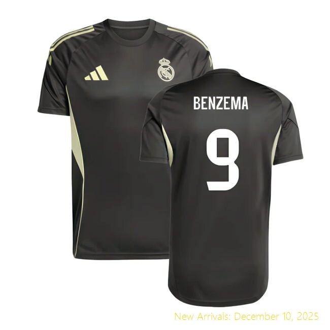 Real Madrid Jersey - Featuring Benzema - High Performance