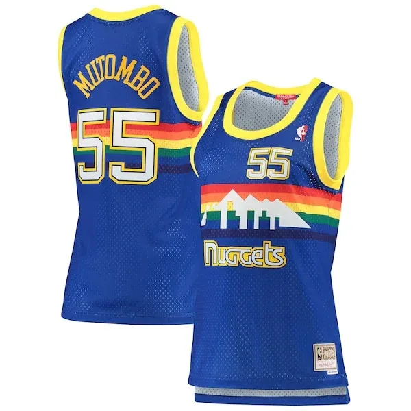 Dikembe Mutombo DEN Swingman Jersey - stylish Basketball basketball