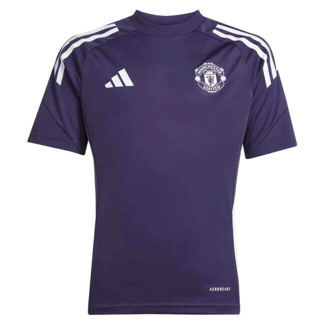 Man Utd Training Football Shirt 2025-20 - Ugarte 25 L M S Kids