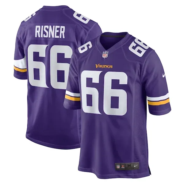 None Dalton Risner Game Jersey - Purple | NFL Player Jersey | NFL Foot