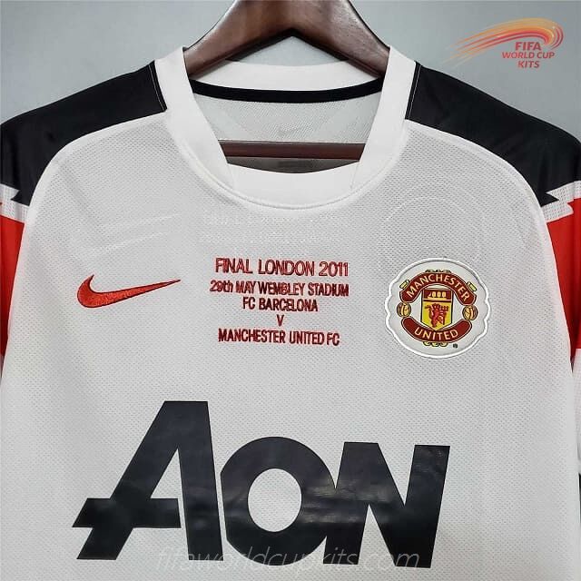 Manchester United 10-11 UCL Final Away Football Kit