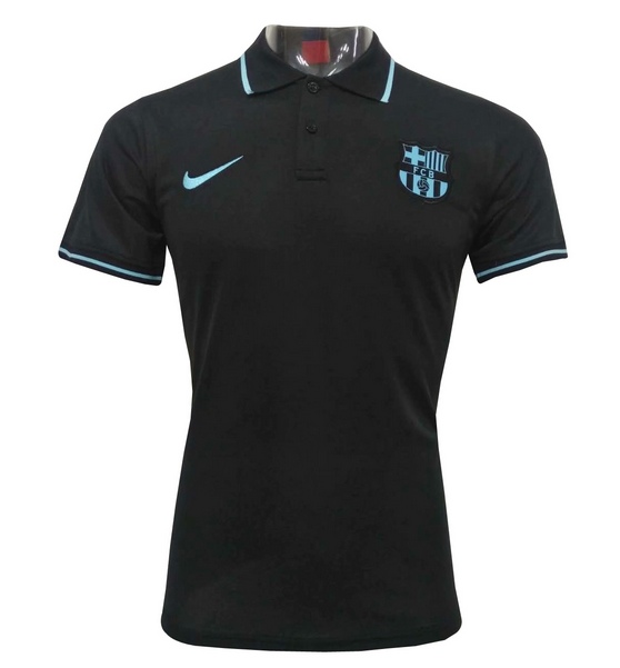 201920 BARCELONA BLACK POLO SHIRT - Official Replica 5931