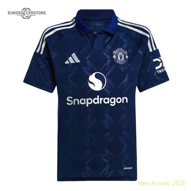 Authentic 2024-2025 Man Utd Away Shirt (kids) - Premium Quality
