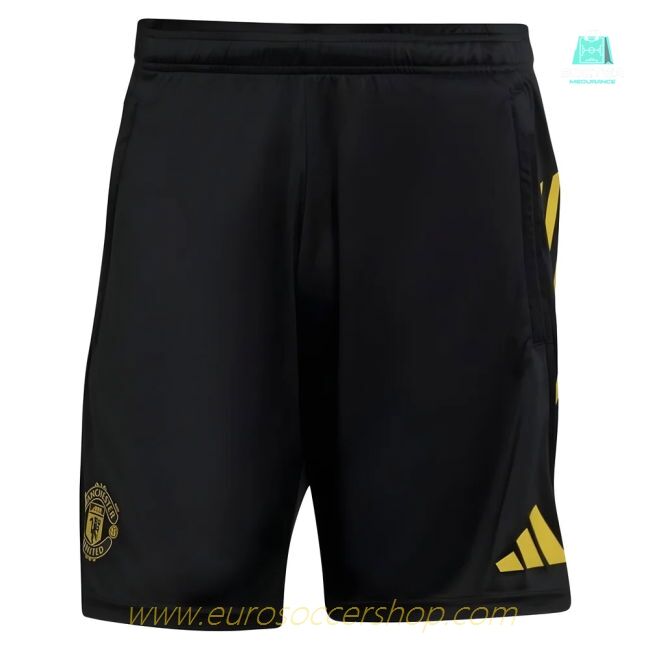 2025-2026 Man Utd EU Training Shorts (Black)