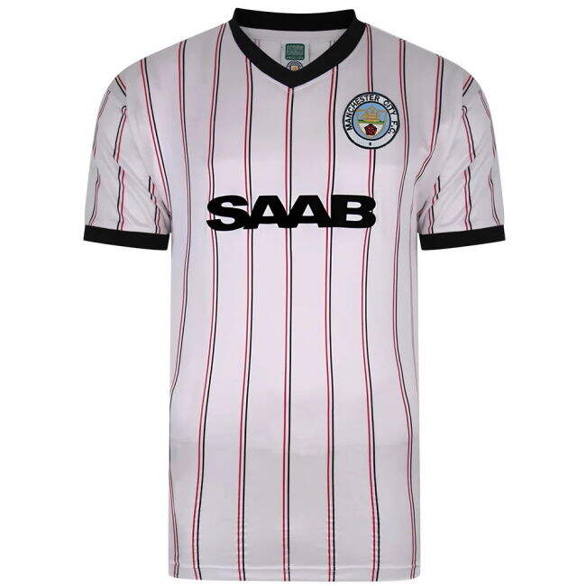 Manchester City 1982 Away Retro Top