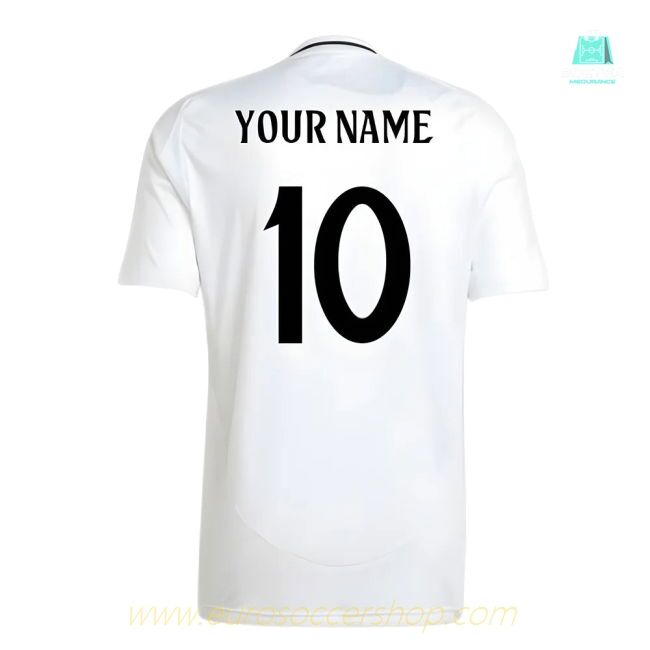 2024-2025 Real Madrid Home Shirt (Your Name)