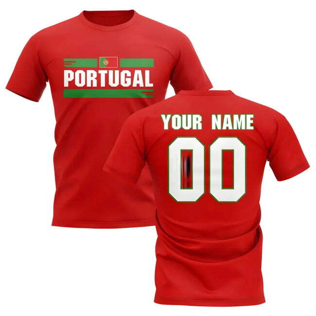 Authentic 2025-2026 Portugal European Football Home Uniform
