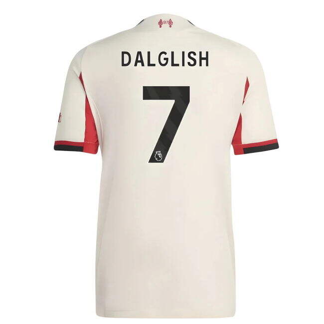 2025-20 Liverpool Official Away Football Kit Dalglish #7 L S