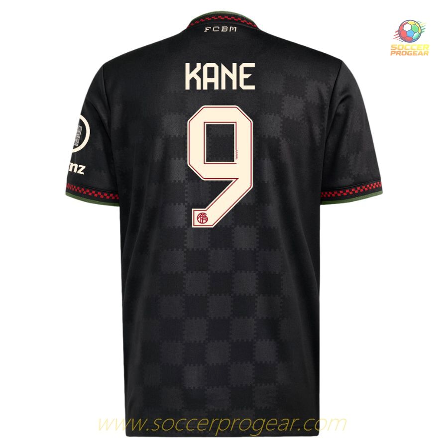 Football Team Jersey Football Soccer Uniform Childrenren's Bayern Munich Third 2025/26 Collection Kane