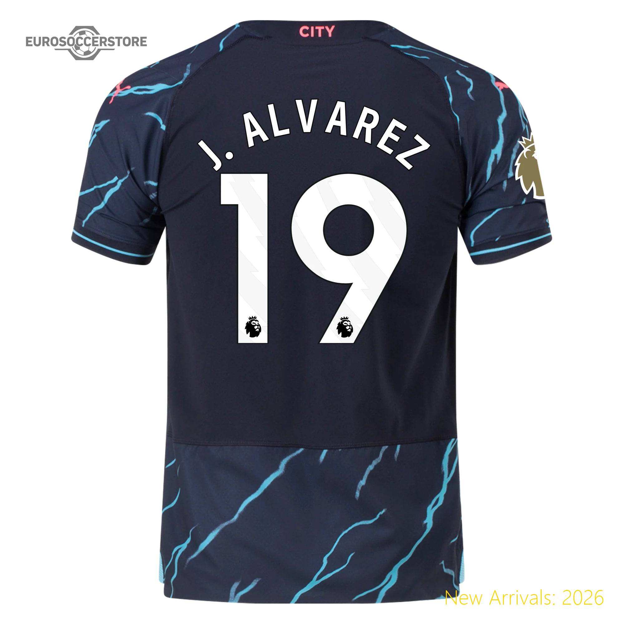 Stylish Authentic Replica Men Mci Team Third Elite Jersey 2023