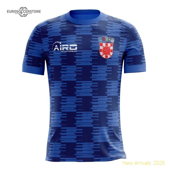 Top Croatia 2025-2026 Away Shirt - Movement Breathability